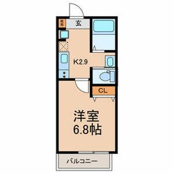 柏駅 徒歩14分 1階の物件間取画像